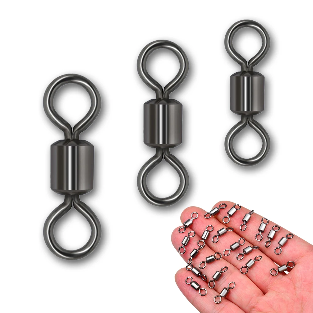 Swivels for Fishing Sale Hook Loop Carp Fishing Equipment Accessories Spinner Rig Carp Goods Lures Hooks Tools Connector Sports