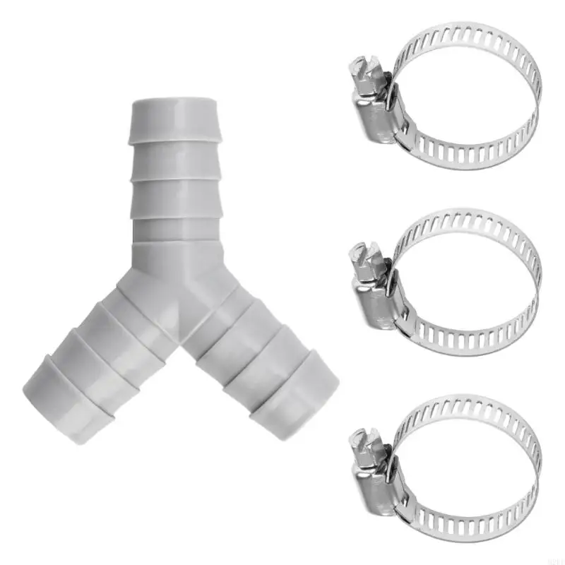 Drain Connector Various Outlet Y Design Plastic Texture Suitable for Pipe 