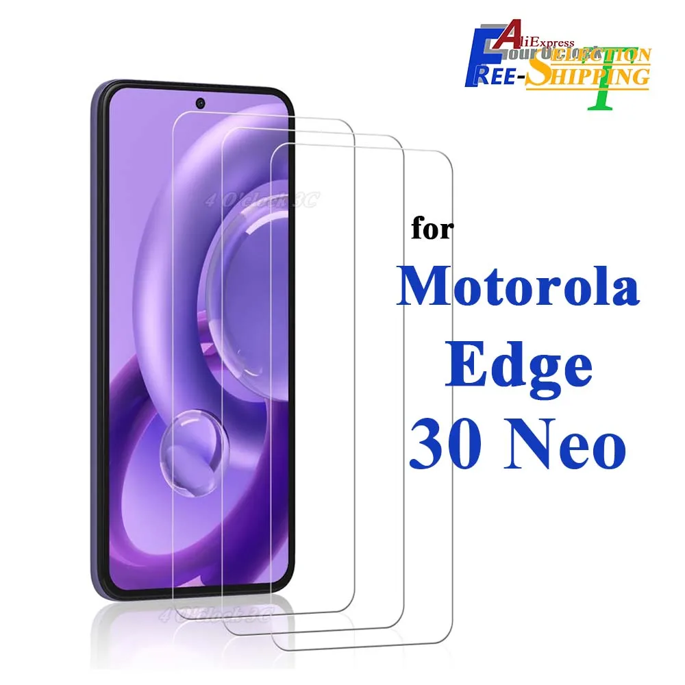 

For Motorola Edge 30 Neo 6.28 inch Screen Protector Tempered Glass Crystal Mica 9H HD Clear Transparent Anti Scratch