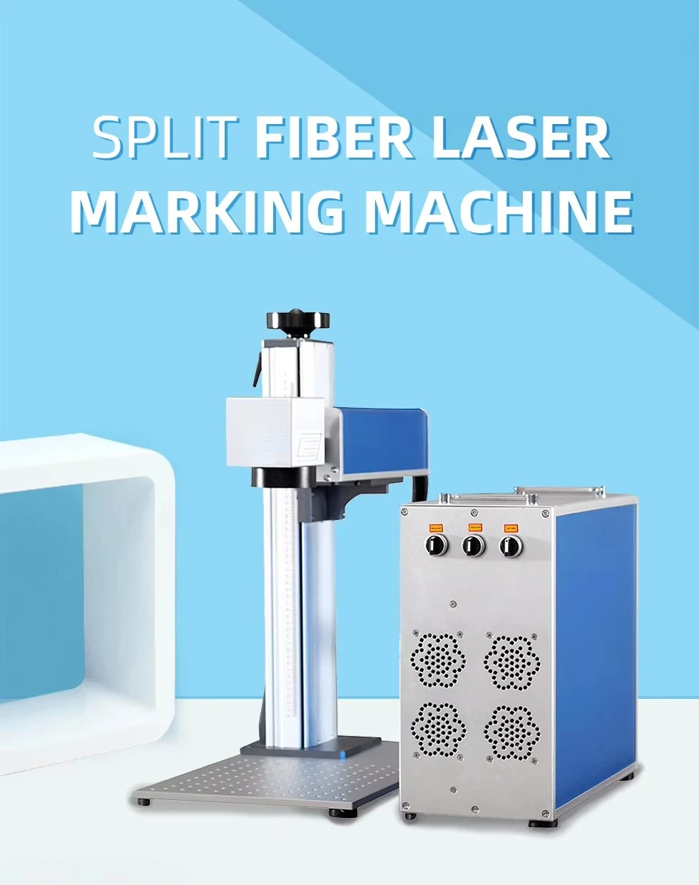 

Fiber Laser Marking Machine 20W to 100W for Deep Engraving on Stainless Steel and Metal