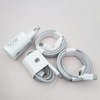 Xiaomi 90W EU GaN Charger USB C Fast Charing Power Adapter 1/1.5/2 M 6A PD Type-c Cable For Mi 15 14 Pro/ultra POCO X7 X6 X5 Pro