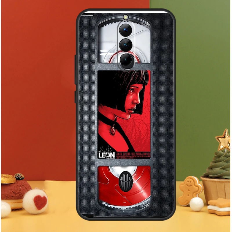VHS شريط كاسيت حافظة للمنزل وحده ، غطاء خلفي لـ ZTE Nubia ، سحر أحمر ، 8 ، 8S ، 9 Pro Plus ، 5G ، 5S ، 6R ، 6S ، 7S ، 6 ، 7 برو