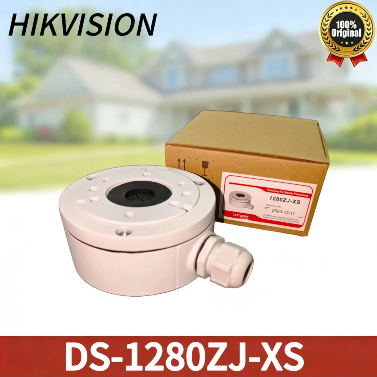 

Оригинальная распределительная коробка Hikvision DS-1280ZJ-XS, водонепроницаемый настенный кронштейн из алюминиевого сплава для купольных и цилиндрических камер видеонаблюдения