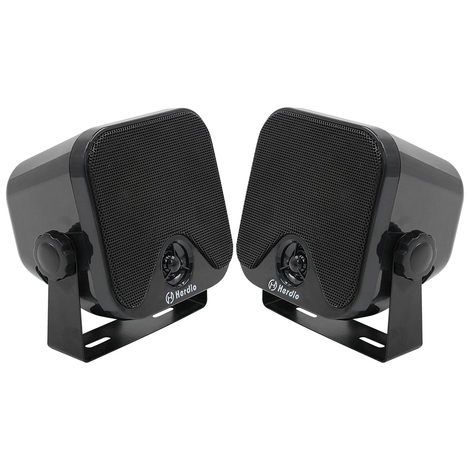 Herdio 4 Zoll Hochleistungs-Wasserdichte Boots- und Marine-Lautsprecher für den Außenbereich, Oberflächenmontage für Skid Steer, ATV, UTV, RZR, Golfwagen, Boot – Detail 8