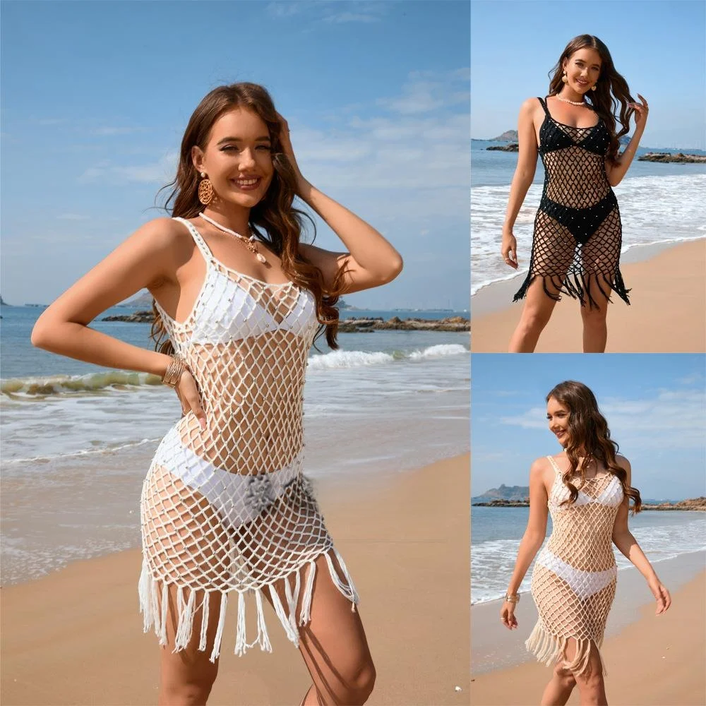 

Сексуальная пляжная накидка ter Топ с ручным узлом и кисточкой, чистый цвет, весна-лето, Новое поступление, мужской комплект, без бренда E2349 Svel