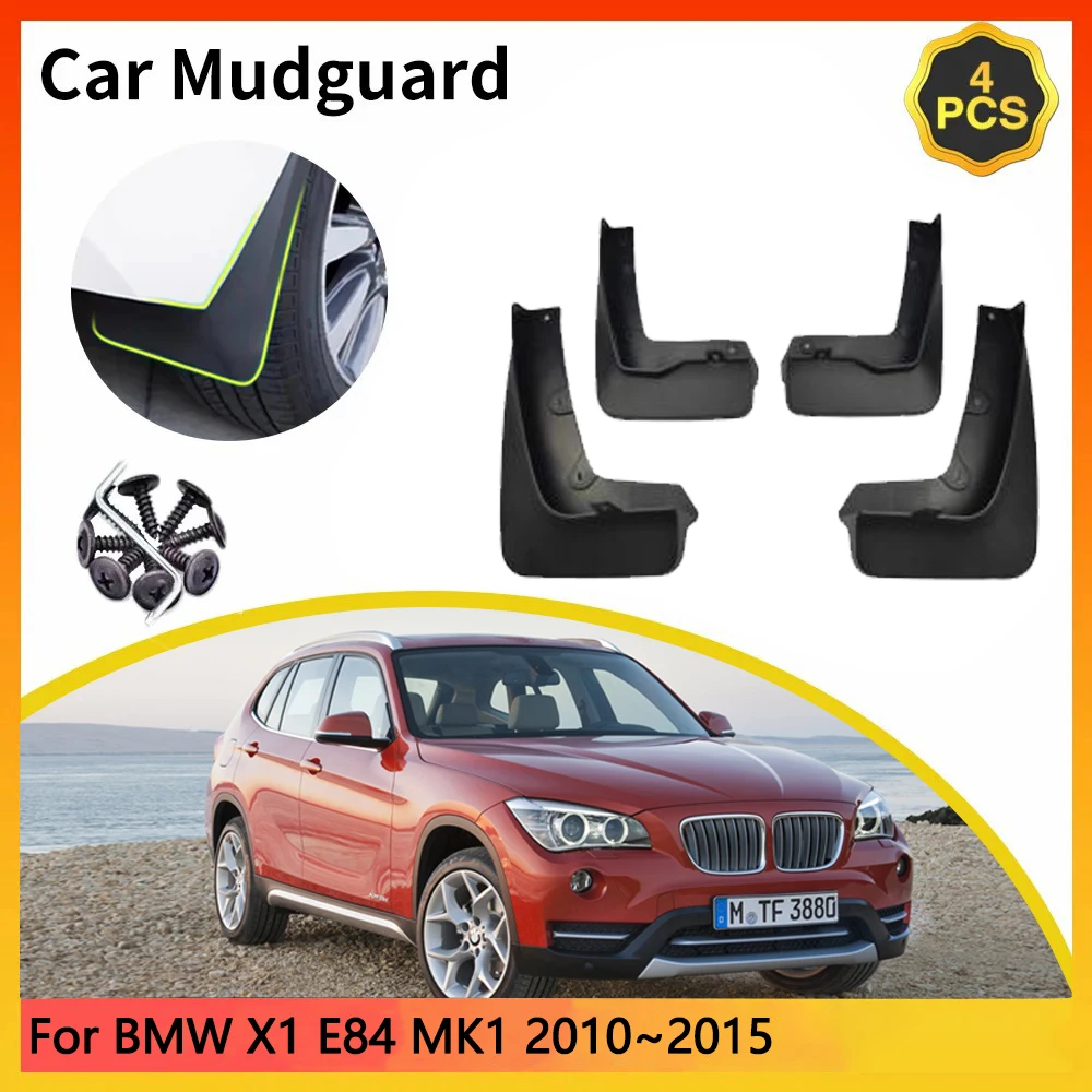 

For BMW X1 E84 MK1 2010~2015 2011 2012 5-door SUV Car Mudguards Mudflap Mudguard Splash Guards Mud Flaps Fender accessories Auto