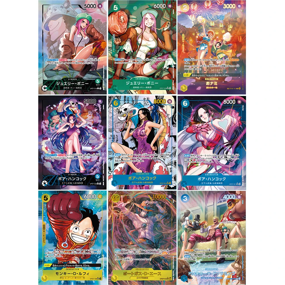 Anime One Piece DIY ACG Uta Boa Hancock Perona Roronoa Zoro Battle Game Jouets, Cartes à collectionner pour garçons, Cadeaux de Noël et d'anniversaire