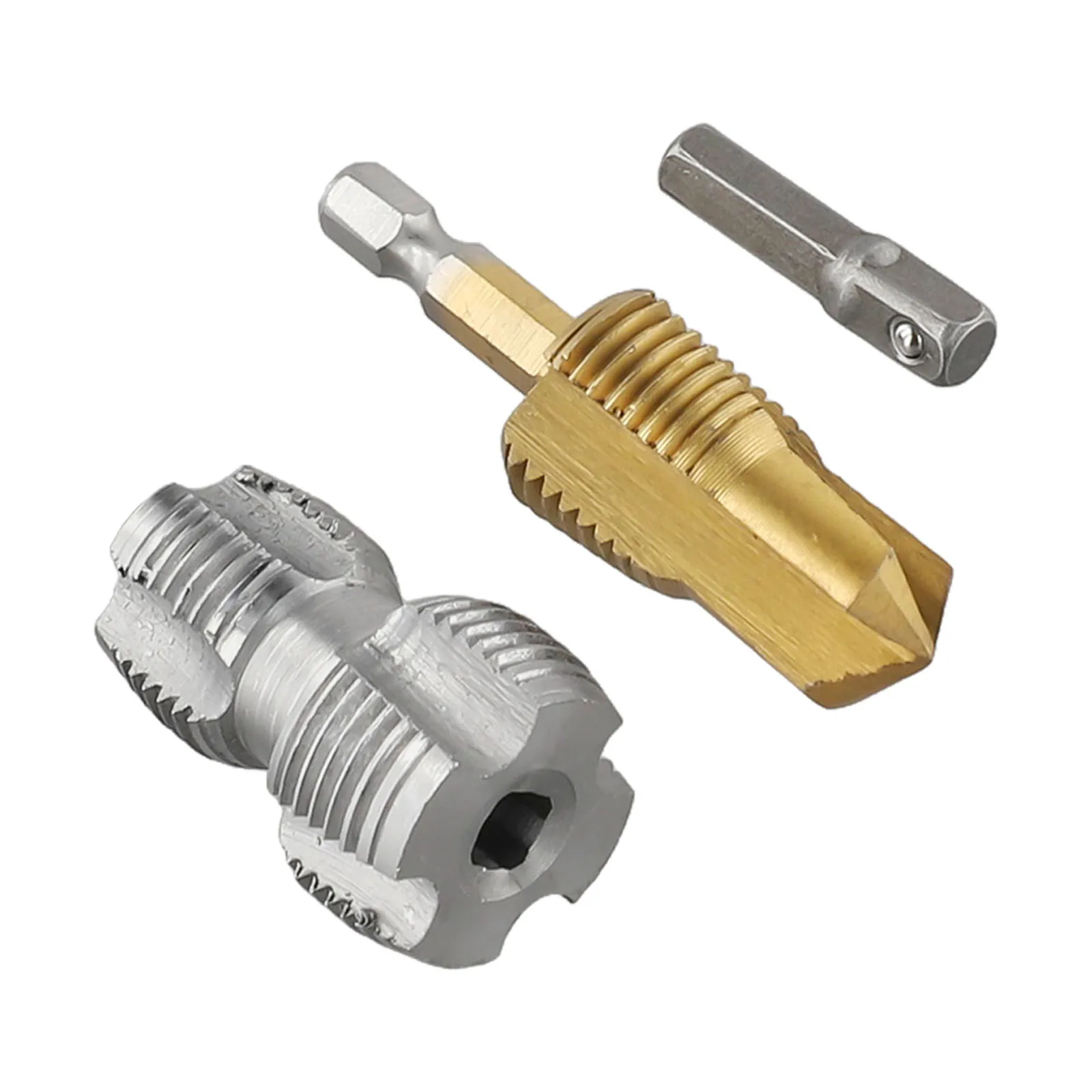 

PPR Water Pipe Drill Bit With Internal Thread Opener Kit For 4-point 6-point PVC Plastic Pipes 6.35mm Hexagonal Handle Drill Bit