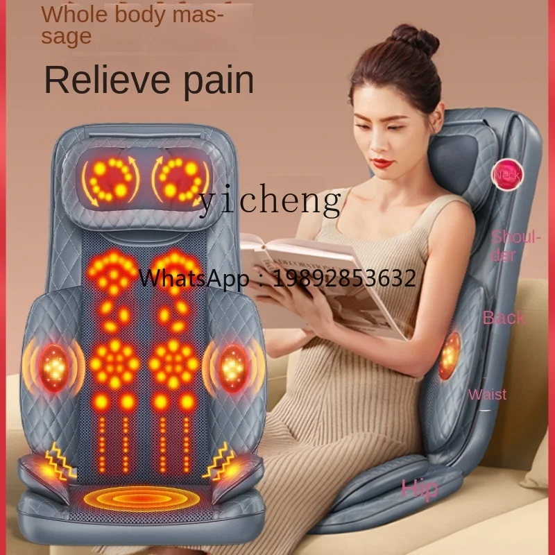 ZZ XL Massager Back Waist Shoulder Neck Massager Kneading Massage Chair Car Cushion
