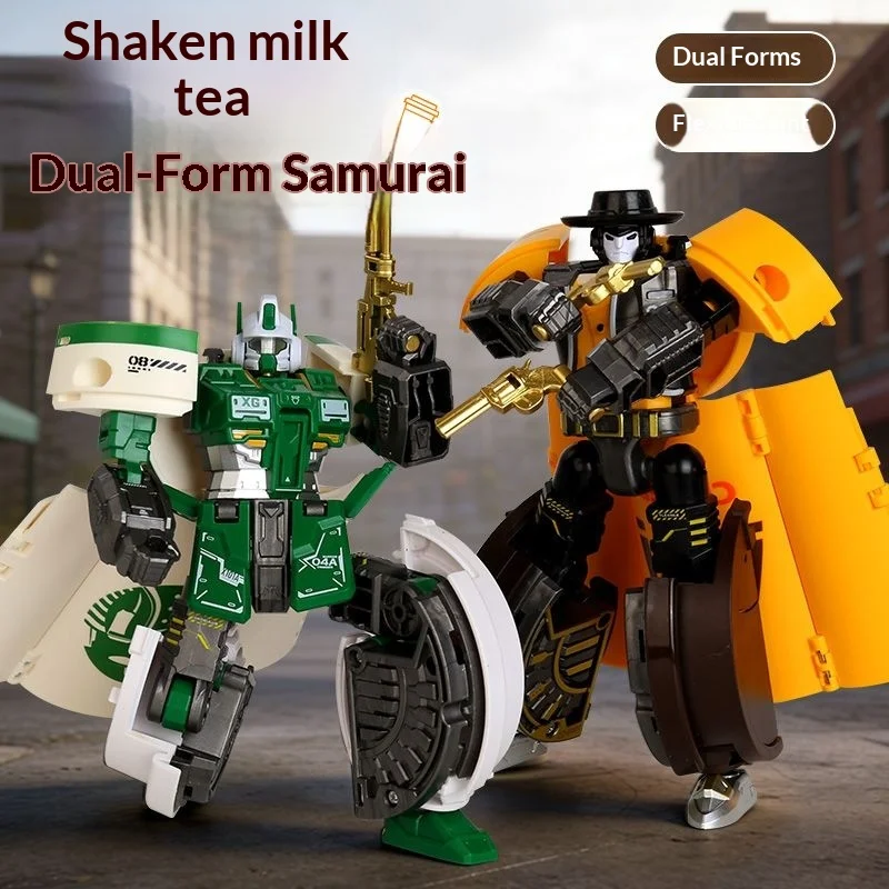 Figura de acción de robot conv - Coffee Y Tea reseña y precio