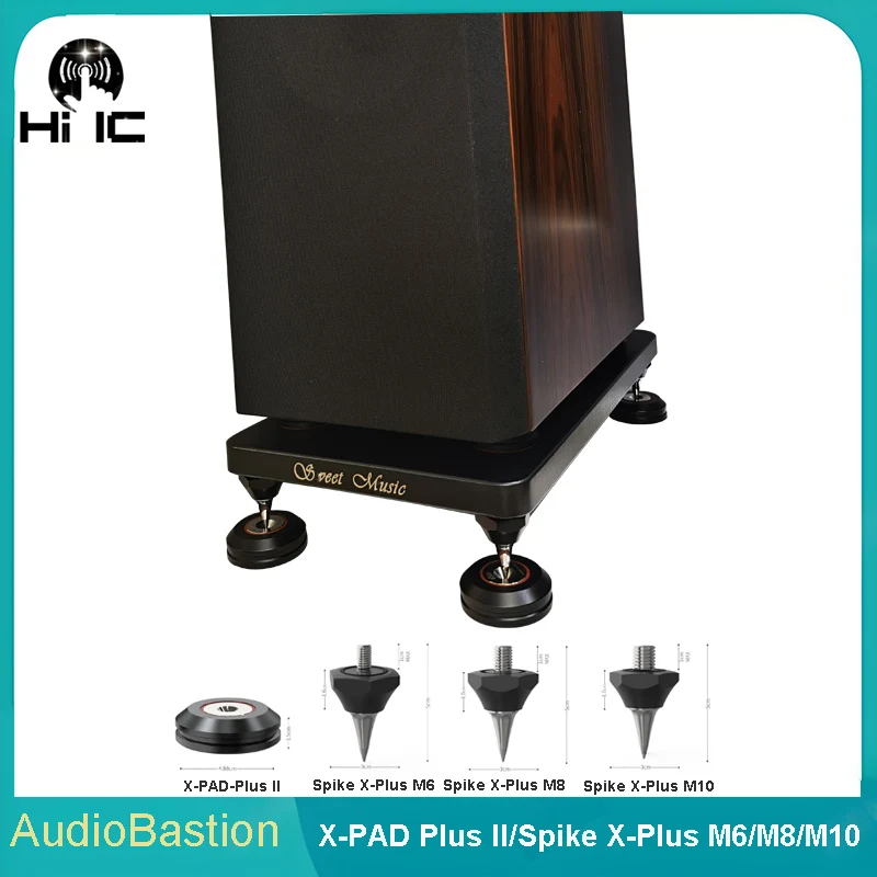

4PCS Speaker Stand Feet Foot Pad Isolation Spikes HIFI Audio 304 Stainless Steel Anti-shock Shock Absorber Nail Repair Parts