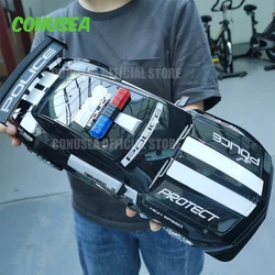 1/12 Big 2.4GHz Super Fast Police RC Car Remote Control Cars Toy con luci durevole Chase Drift Vehicle toys for boys kid Child