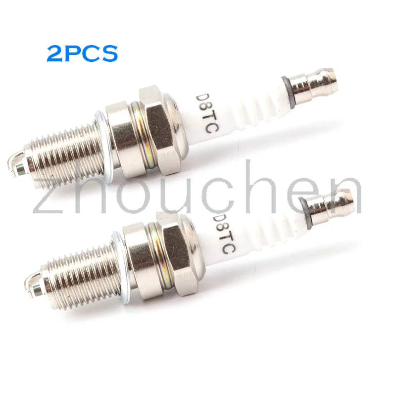 Motorcycle spark Plug D8TC for DR8EA D8EA DR8EIX DR8EGP DPR8EA-9 DPR8EIX-9 IX24 X24ESR-U HG22 X24ESZU9 R6G A6GC for honda yamaha