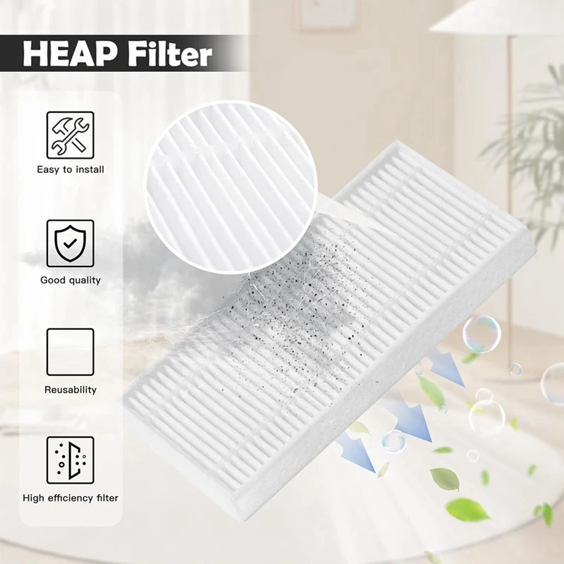 YCOC-Eufy Omni C20 로봇 진공 교체 부품 용 액세서리 메인 사이드 브러시 Hepa 필터 걸레 천 먼지 봉투