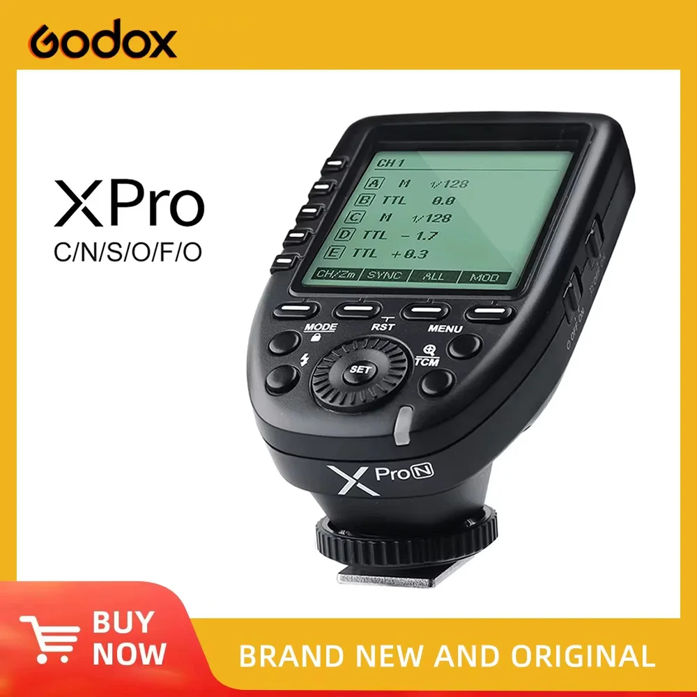 Godox Xpro Xpro-C Xpro-N Xpro-S Xpro-F Xpro-O 2.4G TTL الارسال الزناد اللاسلكي لكانون سوني نيكون فوجي بنتاكس أوليمبوس