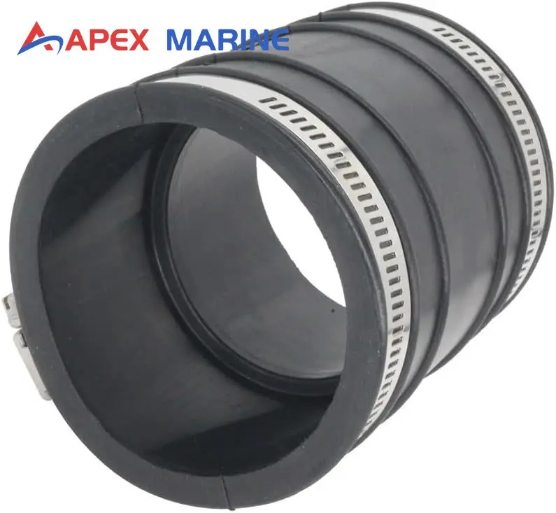 70981A3 32-90949T Exhaust Bellows Kit W/ Water Shutter Assy 60930 Fits for MerCruiser V6 V8 Marine Stern Drive Engines 18-2762