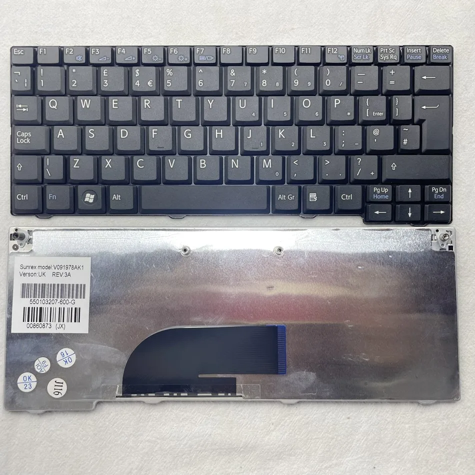 

UK Laptop Keyboard for Sony Vaio VPC-M VPC-M12 VPCM12 VPCM120AL M12 M13 PC-M13 PCG-21313M UK Layout