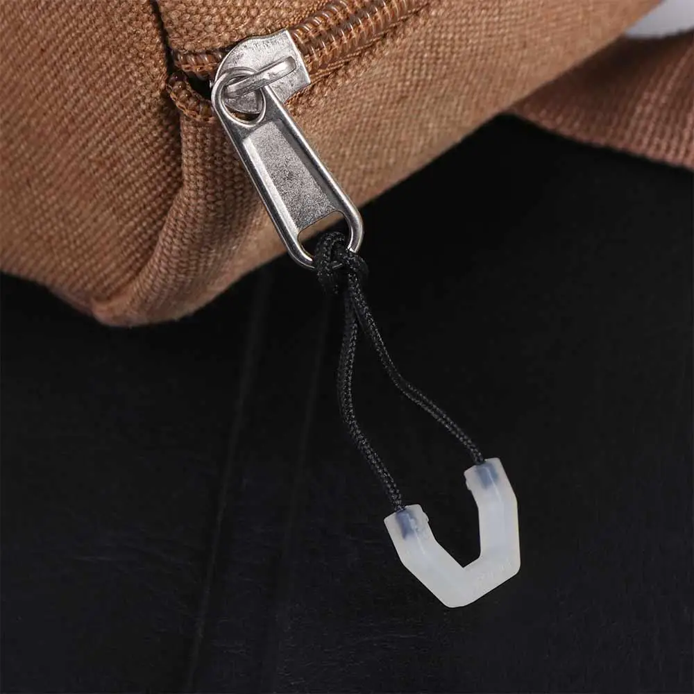 Luminous Zipper Tail Rope U-shaped Glow-in-the-dark Luminous Zipper Head Anti-lost Line Detachable Luminous Zipper Pull Lanyard