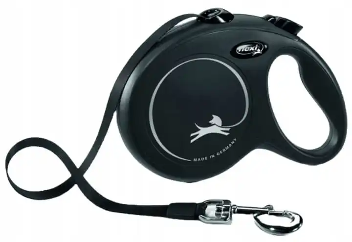 Flexi Automatische Lanyer L 5 m tot 50 kg Zwart