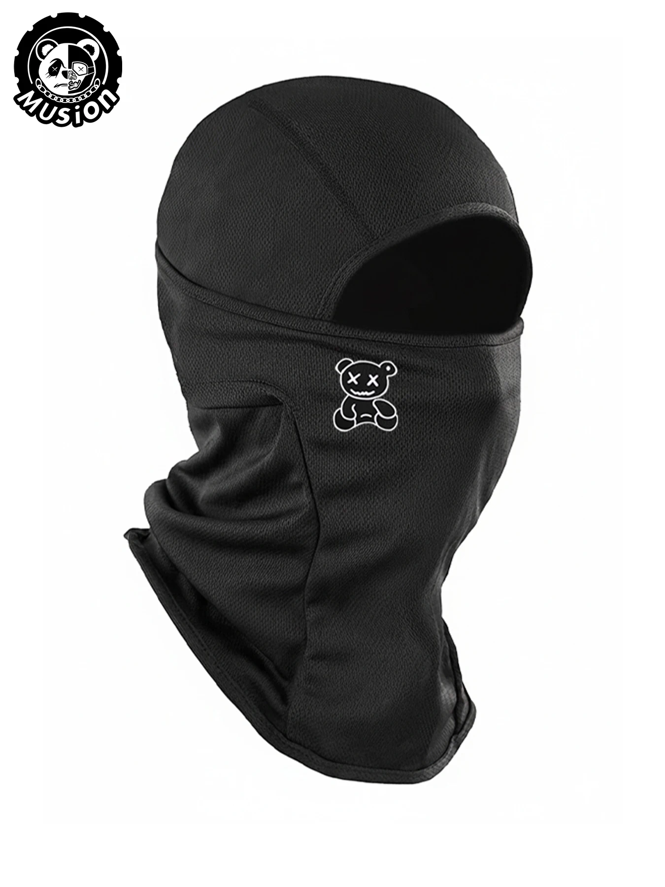Musion Sturmhaube für Damen, Radfahren, Gesichtsmaske, multifunktional, einteilig, Kopftuch, Schal, winddicht, staubdicht, Sonnenschutz, vier Jahreszeiten