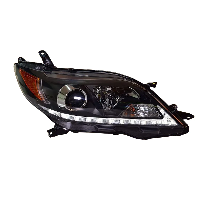 Suitable for Toyota Sienna headlight assembly 11-20 modified LED daytime running light lens xenon headlights