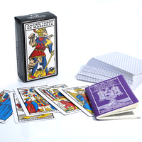 Ancien Tarot de Marseille Explorez les Mystères Anciens à Travers un Art Traditionnel Parfait pour la Divination et la Pratique