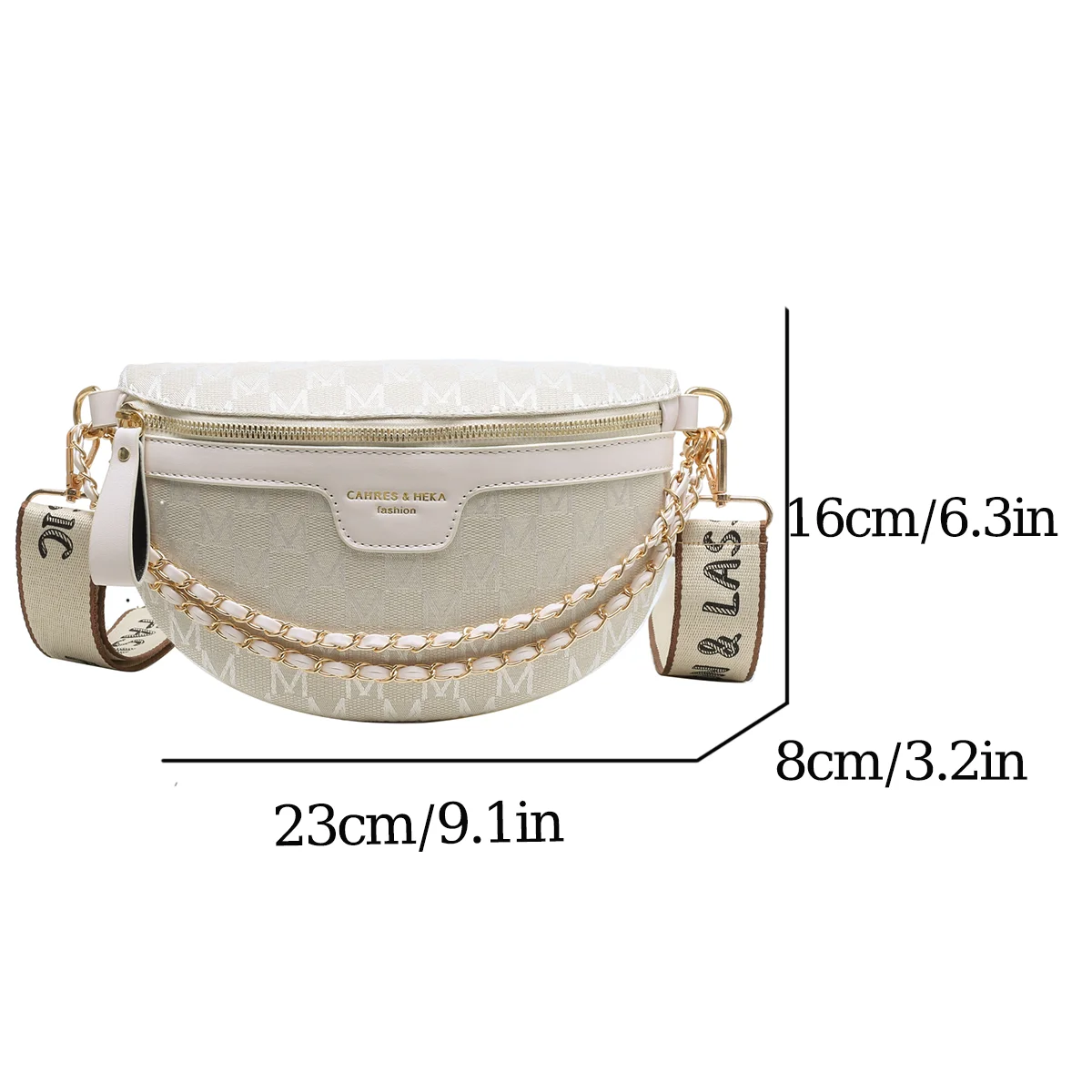 Commuter Fanny Pack Leisure Oxford Waist Bags for Ladies Students Shoulder Crossbody Chest Bags All-match Pouch Bags for Women