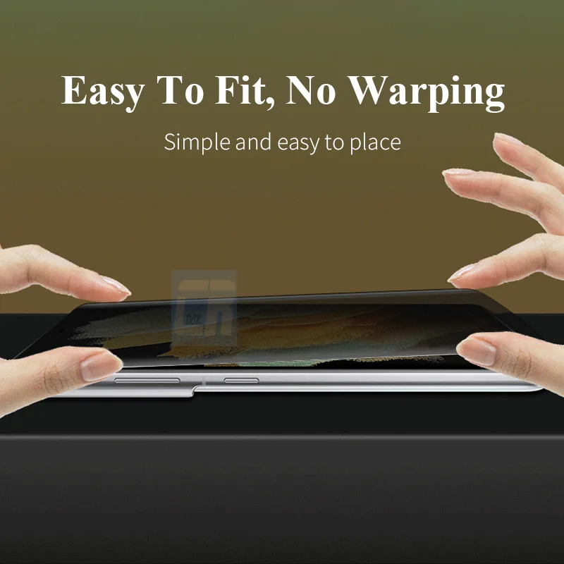 3D Curved Privacy Matte Ceramic Soft Film for Samsung Galaxy S24 S23 S22 S21 S20 S10 S9 Note 20 Ultra 10 Plus Screen Protector