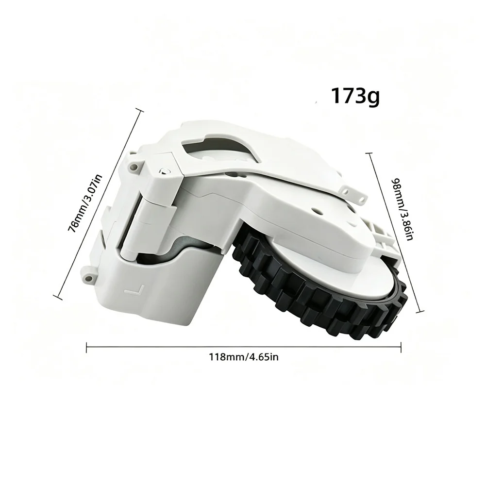 Replacement Drive Wheel Left or Right for Xiaomi STYTJ01ZHM Robot Vacuum Cleaner Compatible Traveling Wheel Set