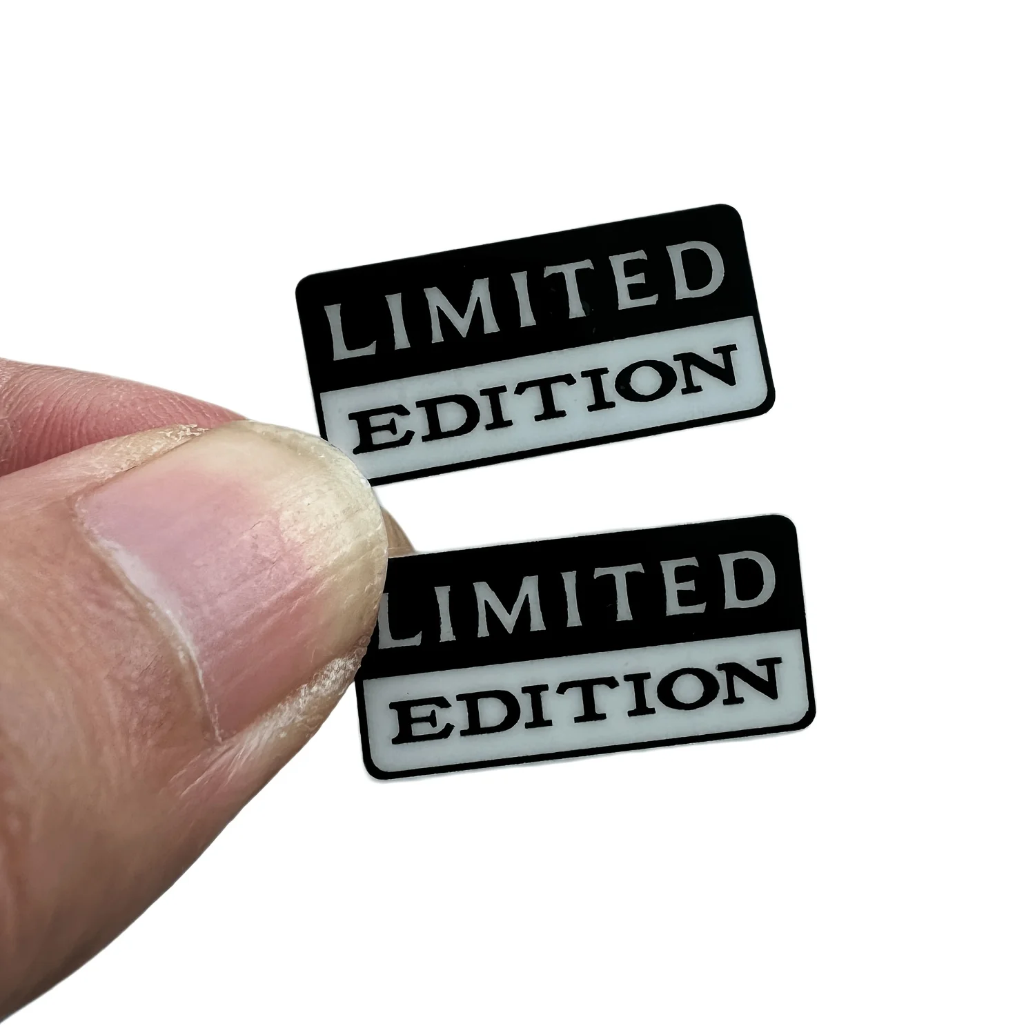 4Pcs/Set Limited Edition Emblem Waterproof Vinyl Stickers, Universal Auto Decor Accessories for All Cars image 4