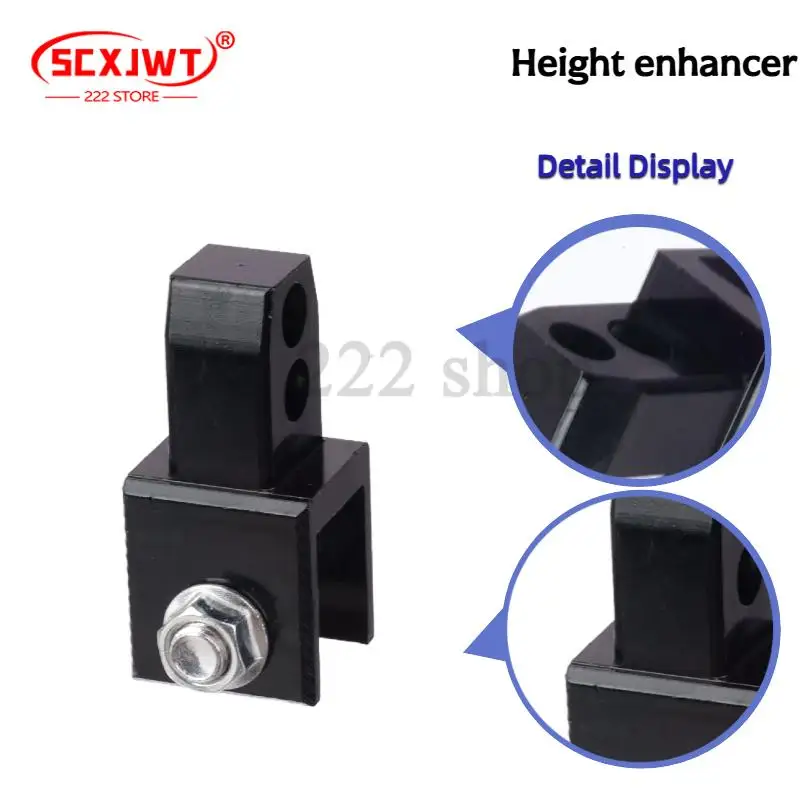 Motorcycle Height Extension Absorber Heightening Device Pad with Screws Universal Replace Parts Motor Rear Shock Riser Absorber