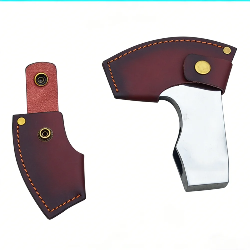 Outdoor Heavy Duty Axe Hatchet Case Axe Head Sleeve with Loops Secure Fit Protector Cover