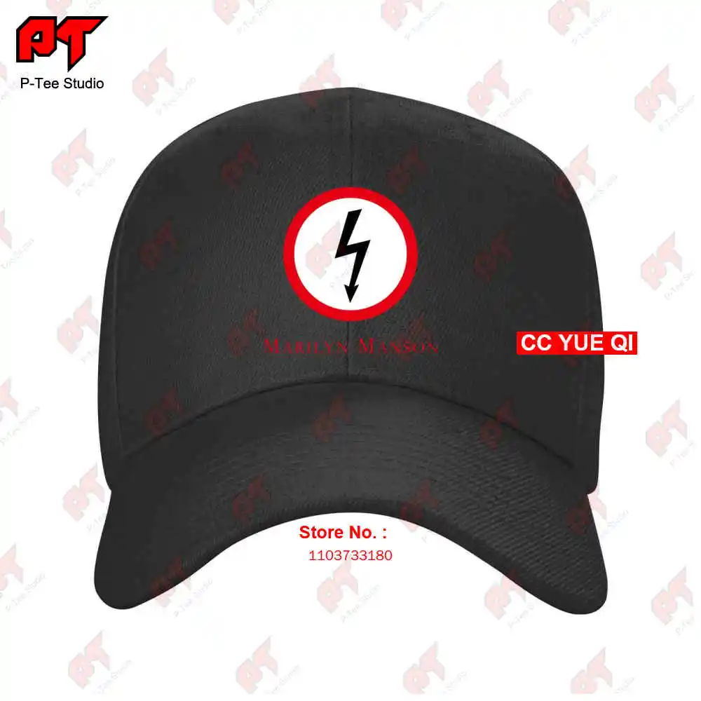 

Marilyn Manson Bolt Baseball Caps Truck Cap HM01