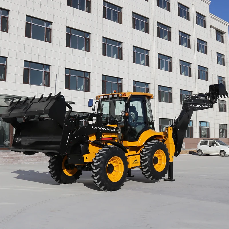 Loading Transport Equipment LW388 High Quality Backhoe Loader Small 4WD Articulated Loader EPA Euro 5 Engine Customized For Sale