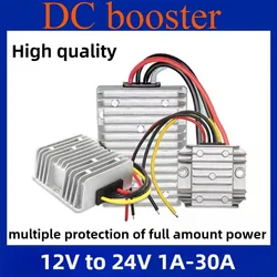 12V TO 24V 12 Volt to 24 Volt 1A-30A Step Up Boost Car Power Supply Power Converter Voltage Regulator DC DC Boost Module CE RoHS