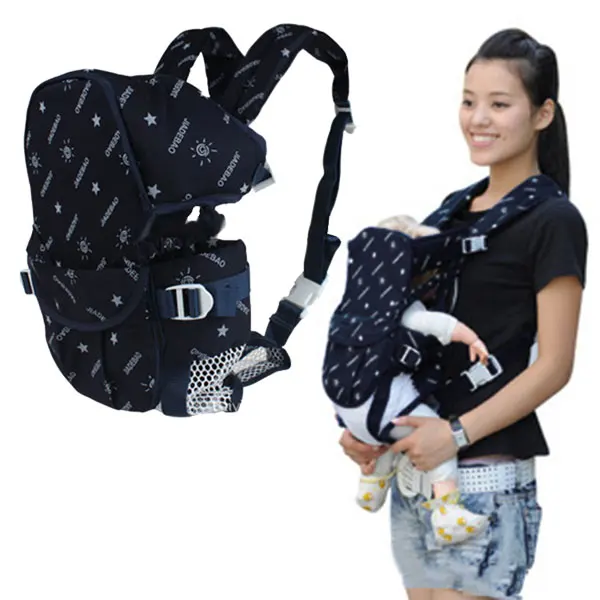 Ergonomic Infant Carrier 6 in 1 Breathable Air Mesh Toddler Carrier Suitable for All Seasons Use