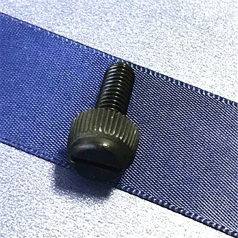 8pcs M8 PA66 material environmental plastic screw slotted knurled nylon screws hand bolts insulation bolt 16mm-25mm length