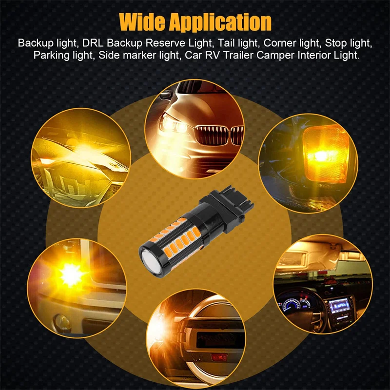 4PCS Led 3157 3156 …