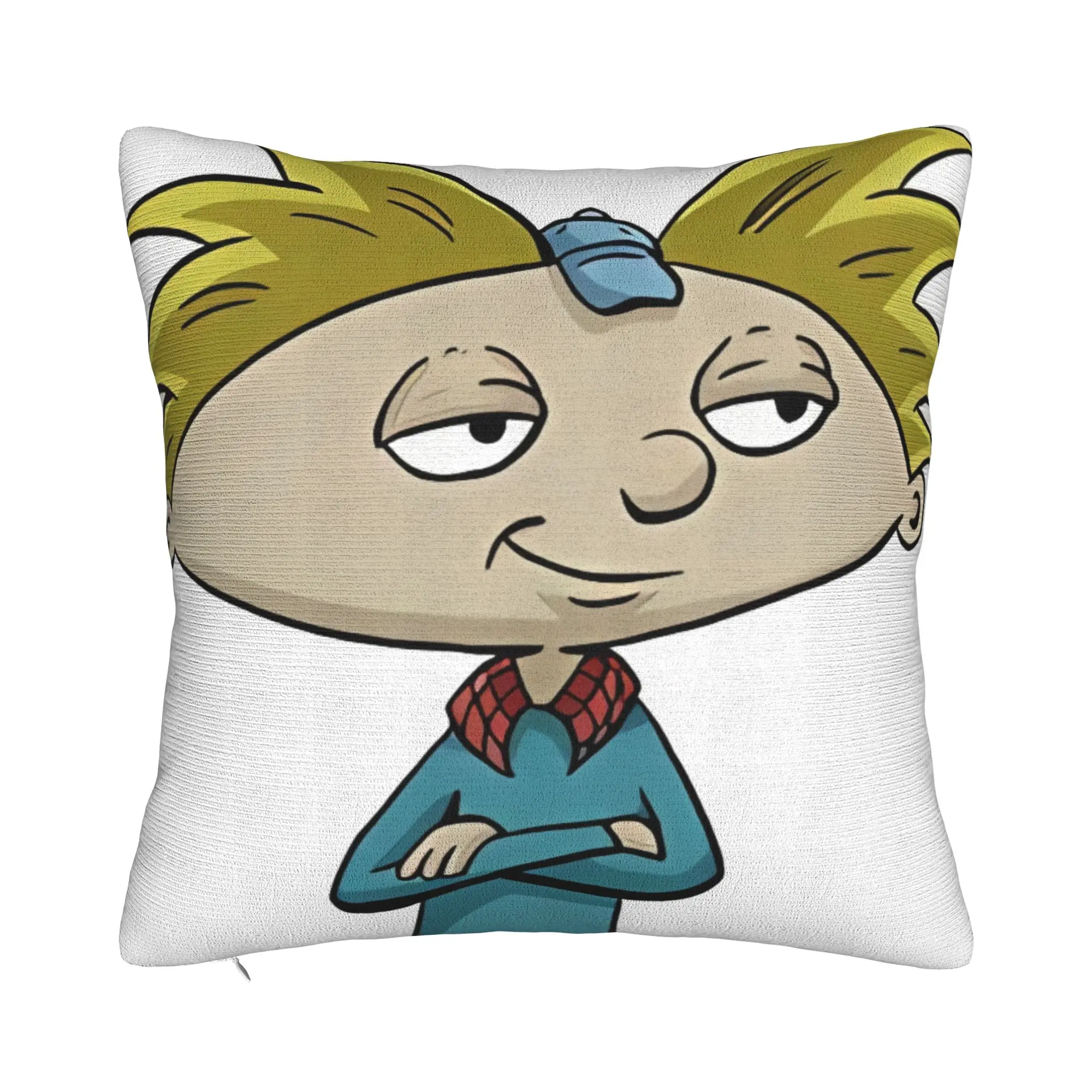 Hey Cast Arnold Helga Cute For Porch Patio Couch Sofa Living Room Outdoor Pillowcases Hey Arnold Pillow Cover Soft Durable