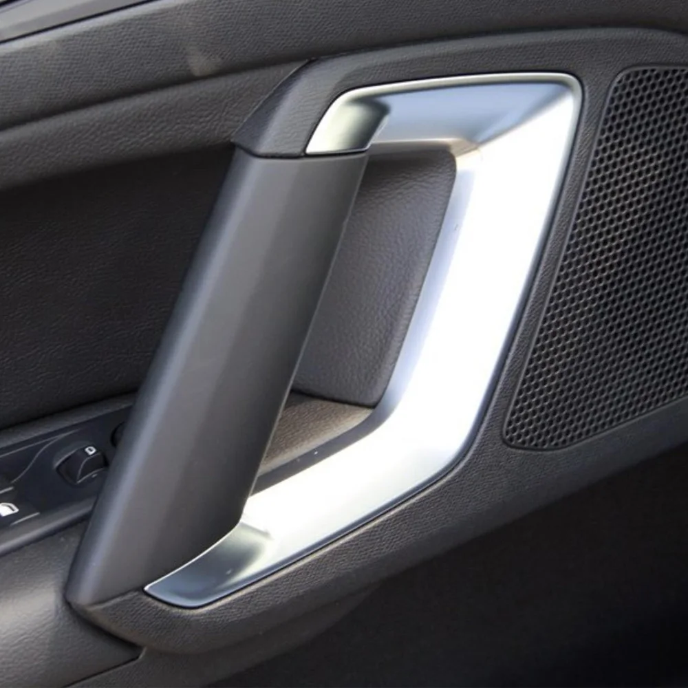 Car Front Door Handle Cover for Peugeot 308 308s 408 4008 2016 - 2019 Interior Door Decoration Sticker 2Pcs Trim Accessories