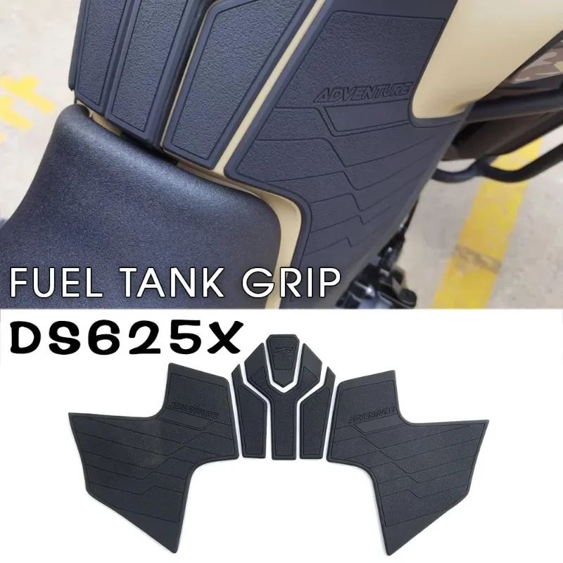 

For VOGE DSX625 DS625X 2025 Motorcycle Rubber Fuel Tank Pads 625DSX Accessories Knee Grip Decals For LONCIN VOGE DSX 625 DS 625X