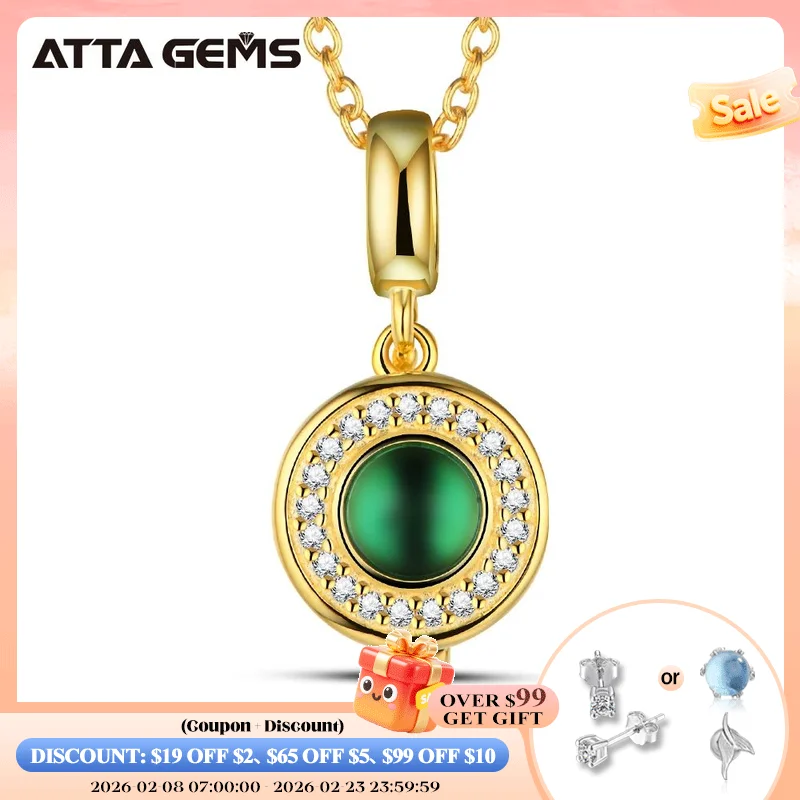 

Женское колье из серебра 925 пробы, с изумрудом