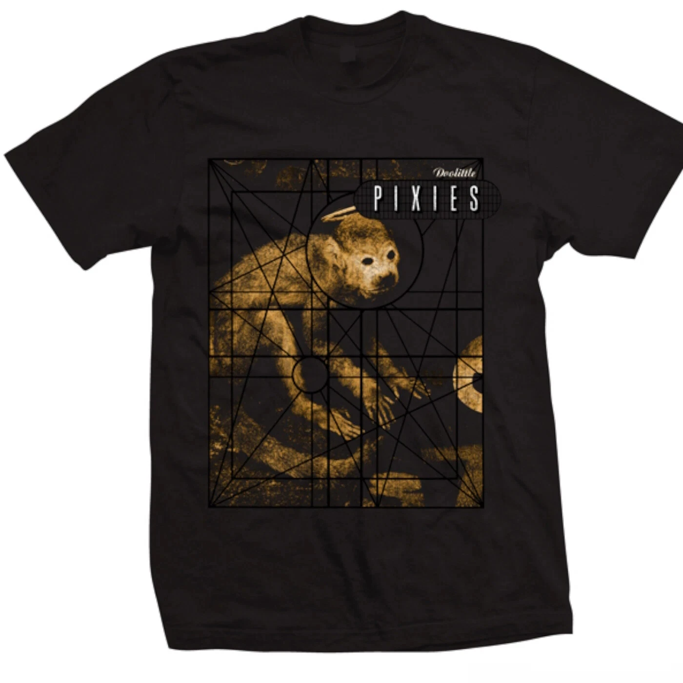 تي شيرت ألبوم Pixies Doolittle - Pixies Monkey Grid مقاس جديد S-4XL فاخر راقي لكل من الرجال والنساء قميص Y2k #3