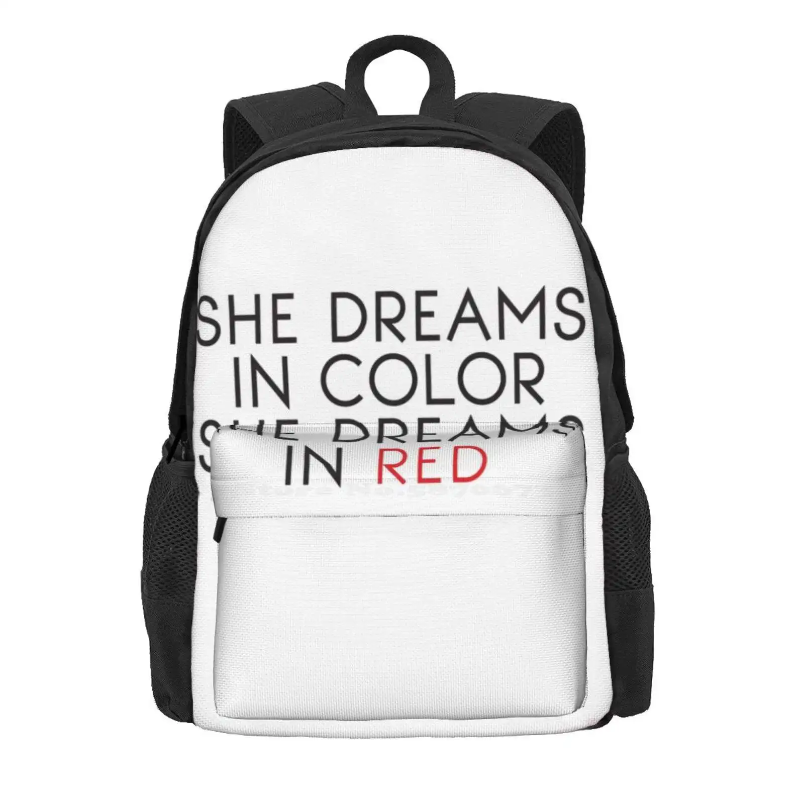 She Dreams In Color Hot Sale Schoolbag Backpack Fashion Bags Betterman Pj25 Jeff Ament Mike Mccready Stone Mfc Matt Cameron