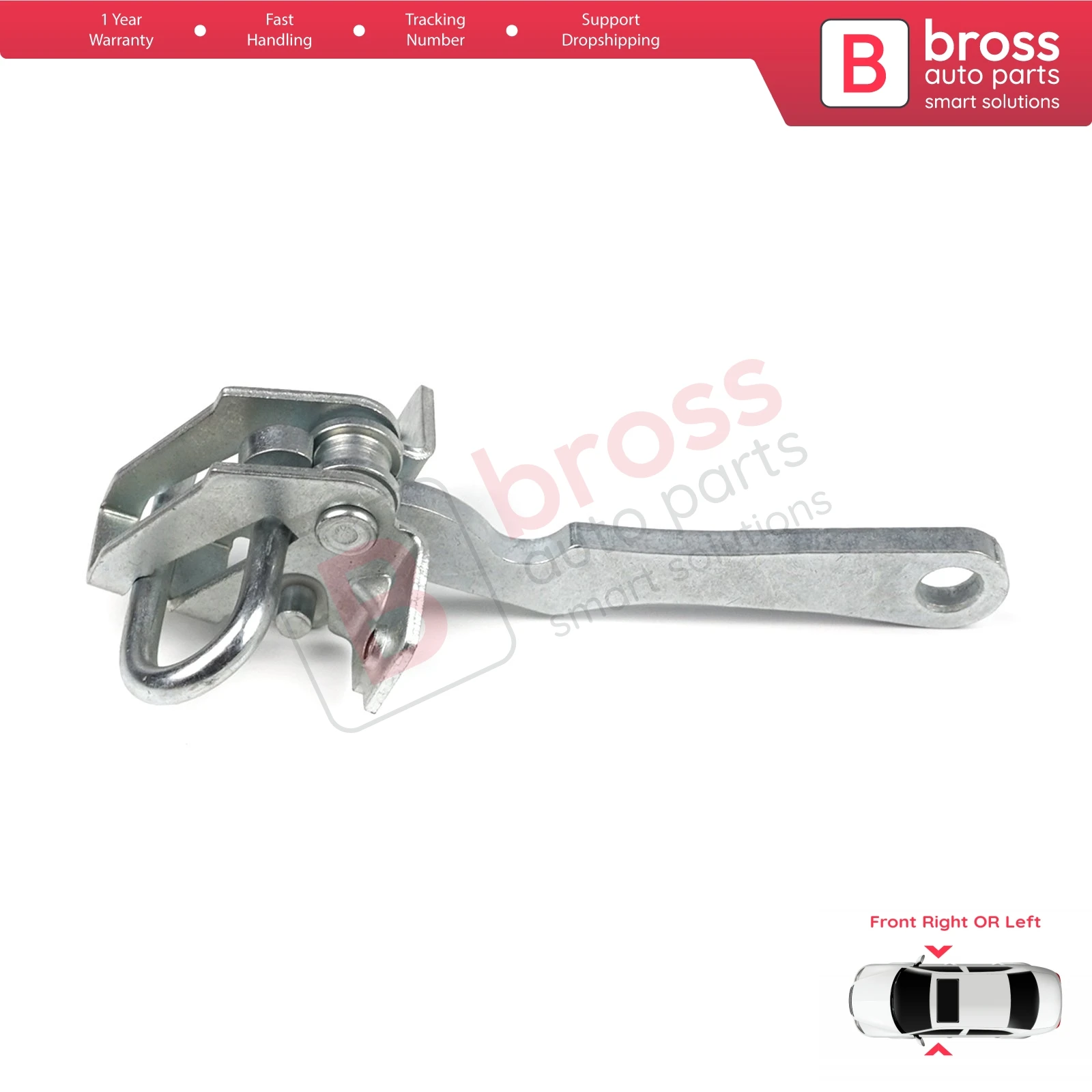 BDP772 Front Left or Right Door Hinge Stop Check Strap Limiter 918179 9181G3 for Citroen Relay MK1 230 244 1994-2006