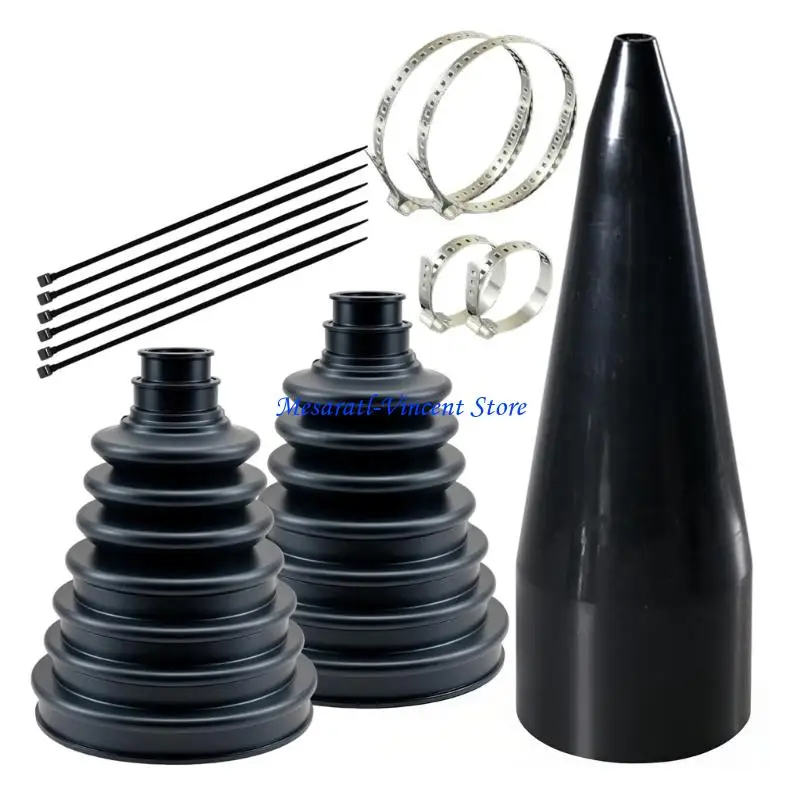 A70F 1 Piece Quick Install Universal Silicone Protective Boot Repair for Cars