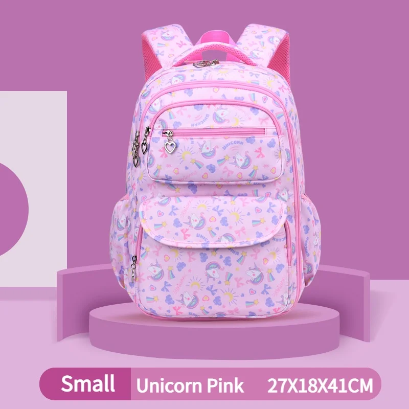 Kids Primary School Students Cute Cartoon Unicorn Backpacks for Girl Boy New Children Leisure Lightweight Schoolbags for Travel