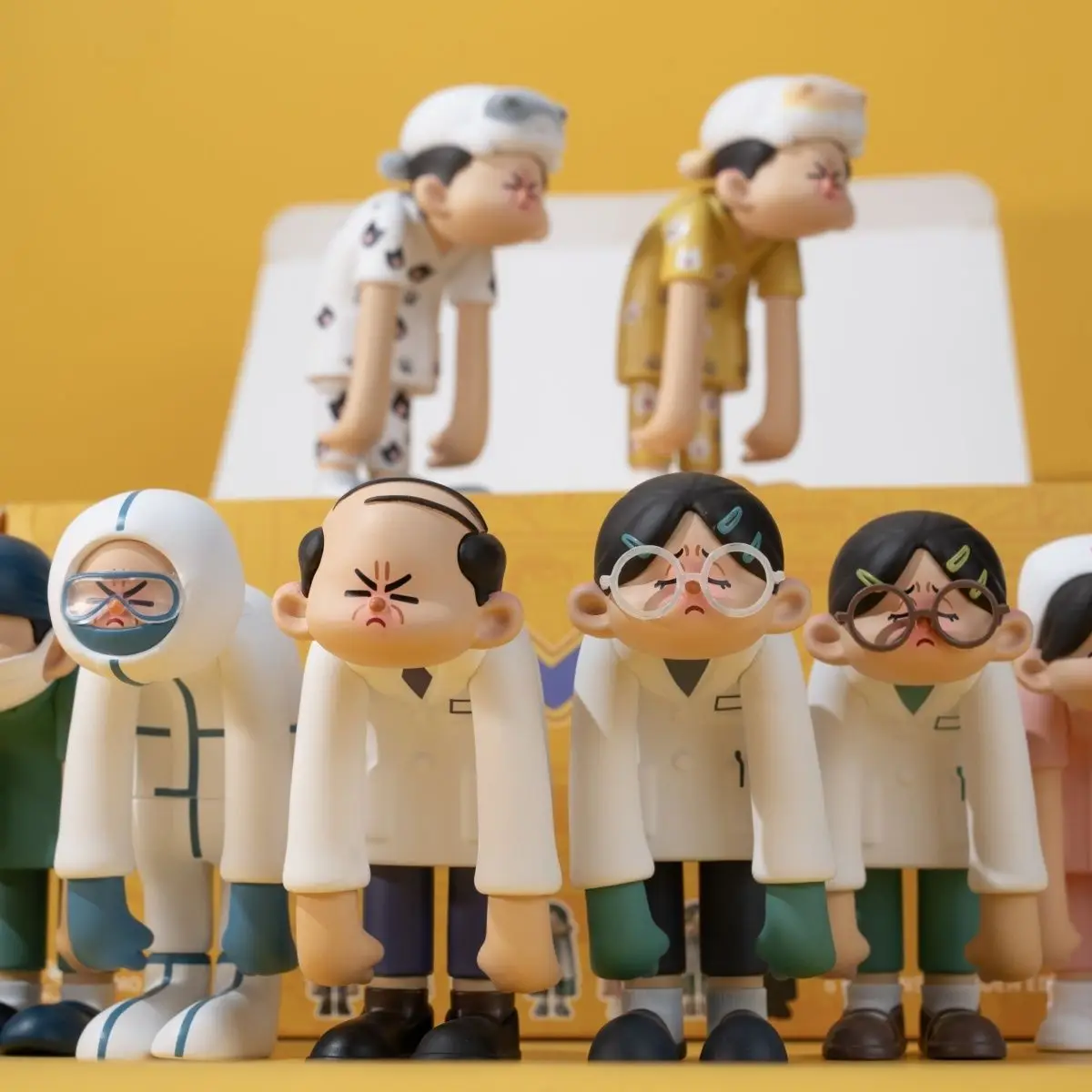 

Original Medical Mo Blind Box First Generation Medical Series Trendy Figure Desktop Ornament For Nurse Worker Customized Gift