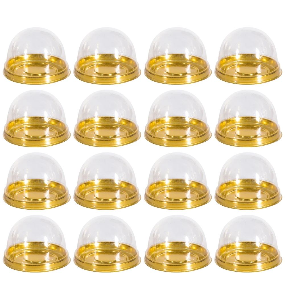 

150 Pcs Egg Yolk Crisp Packaging Box Cupcake Boxes Containers Dessert Storage with Lids Bakery Paper Household