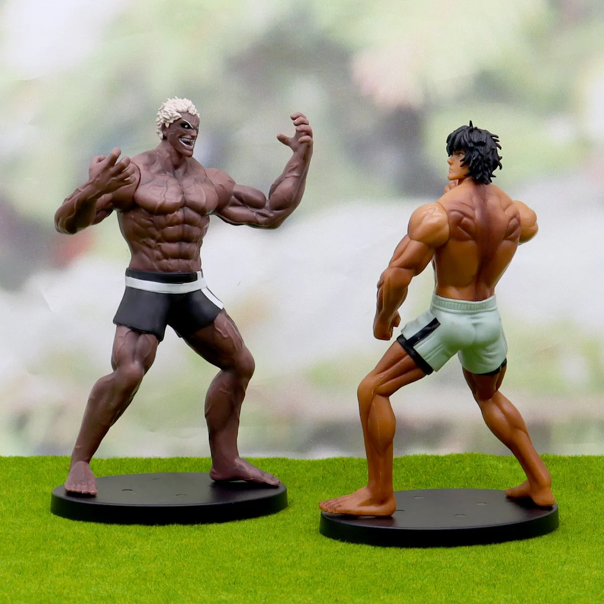 18 سنتيمتر Kengan عاشورى أنيمي الشكل Erhuliu Tokita Oma عمل الشكل المقاتلة كور رايان تمثال بولي كلوريد الفينيل الكبار جمع نموذج اللعب